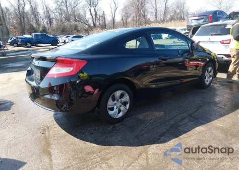 2013 Honda Civic Lx z USA, uszkodzony, nr VIN 2HGFG3B54DH506787